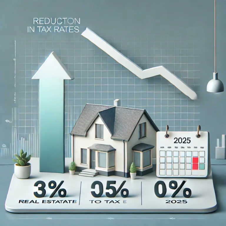 Risparmio fiscale nel 2025 per compravendite immobiliari con riduzione imposta di registro